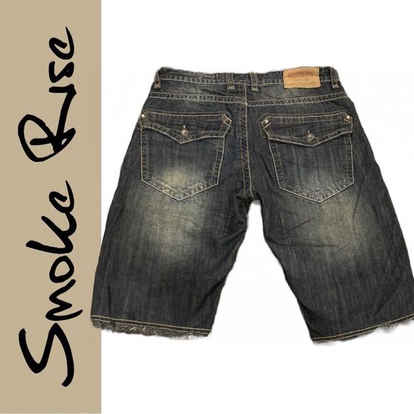 Smoke Rise Men’s Distressed Jeans - Size 34 - Picture 2 of 3